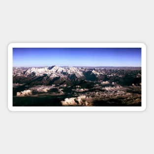 Mount Everest and Himalayan Range Panorama Sticker